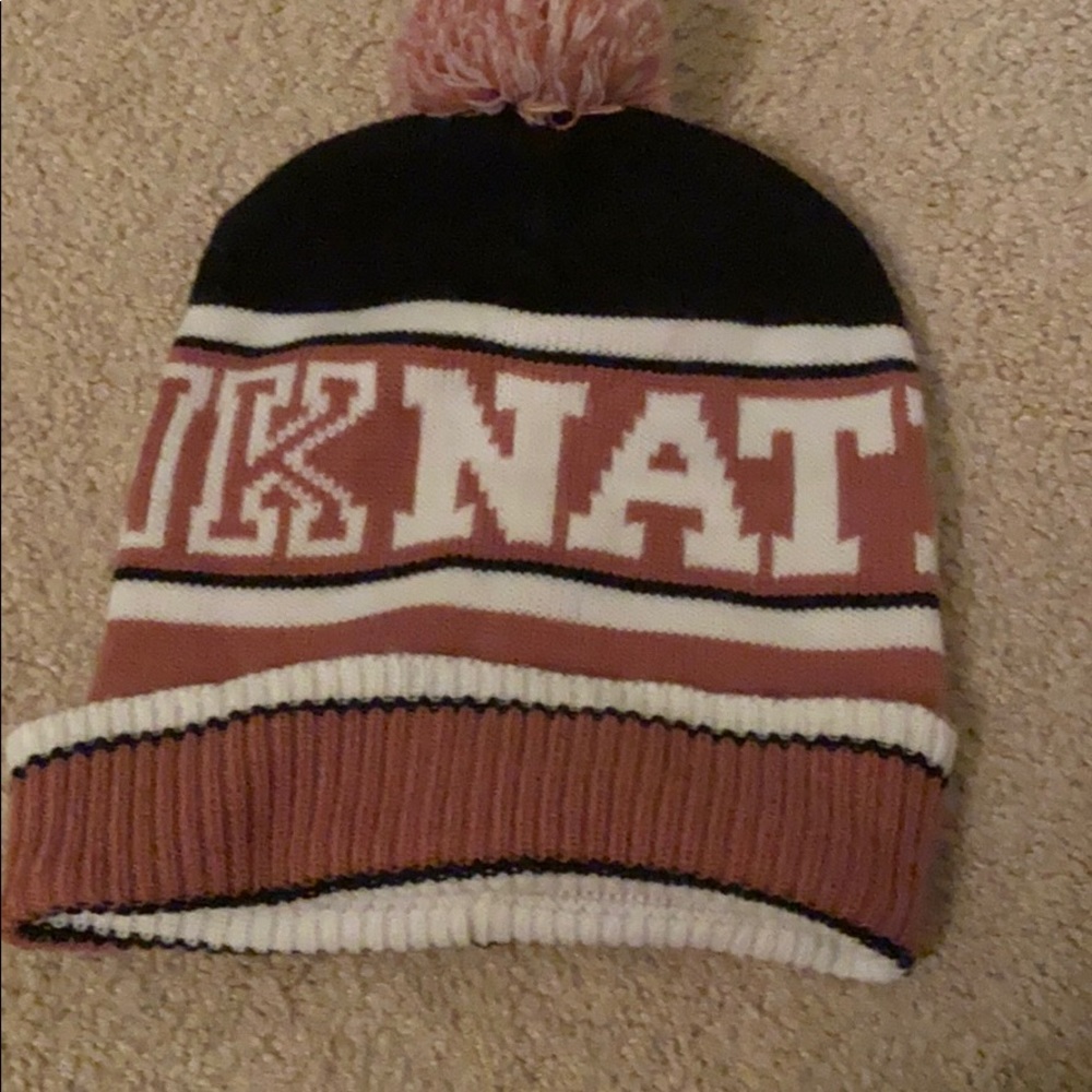 pink winter hat/ beanie